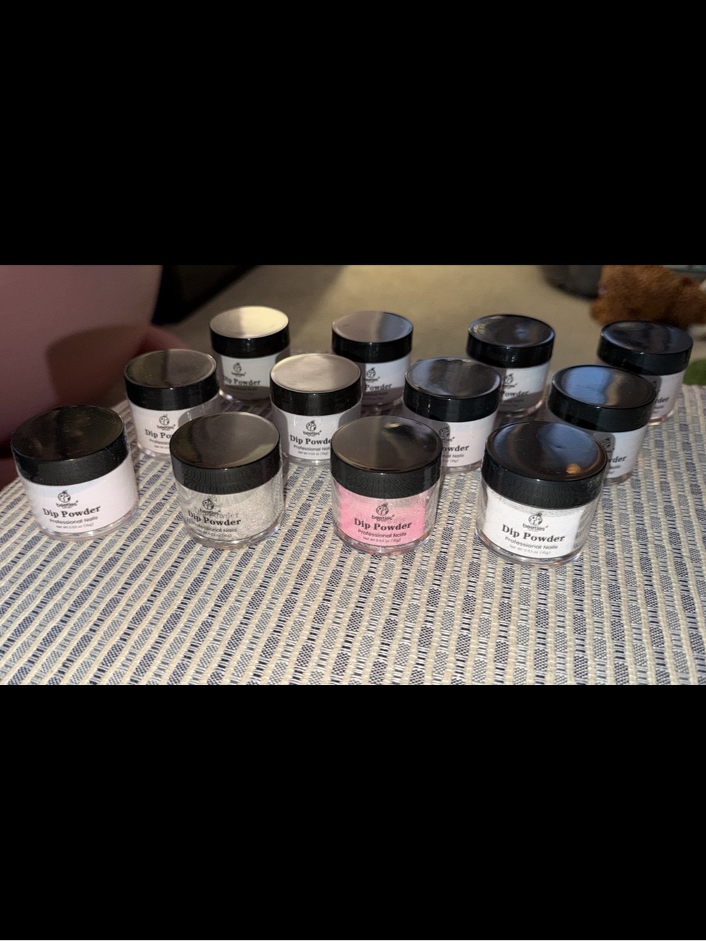 Beetles Dip Powder Nails - Pink & Nude Professional Set